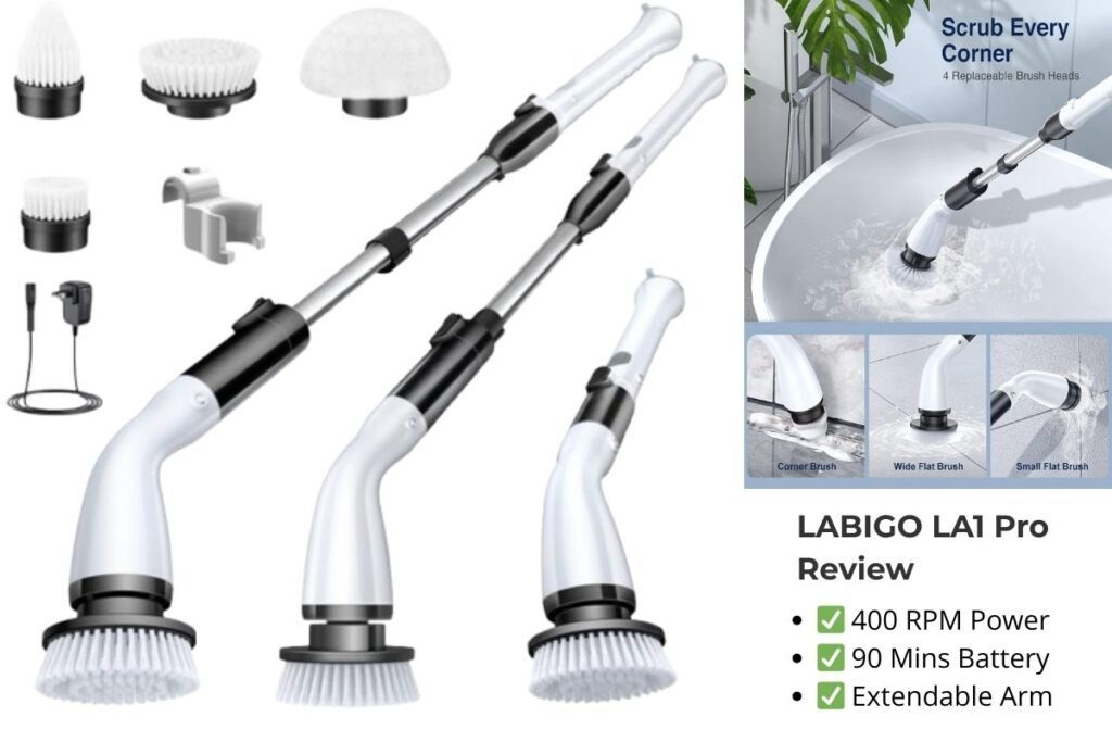Labigo LA1 Pro electric spin scrubber review - best Amazon kitchen finds 2026